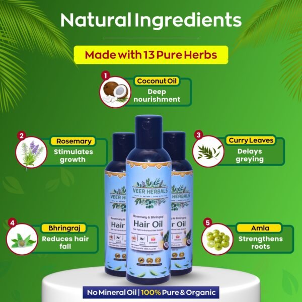 Veer Herbals Hair Oil – 200 ml